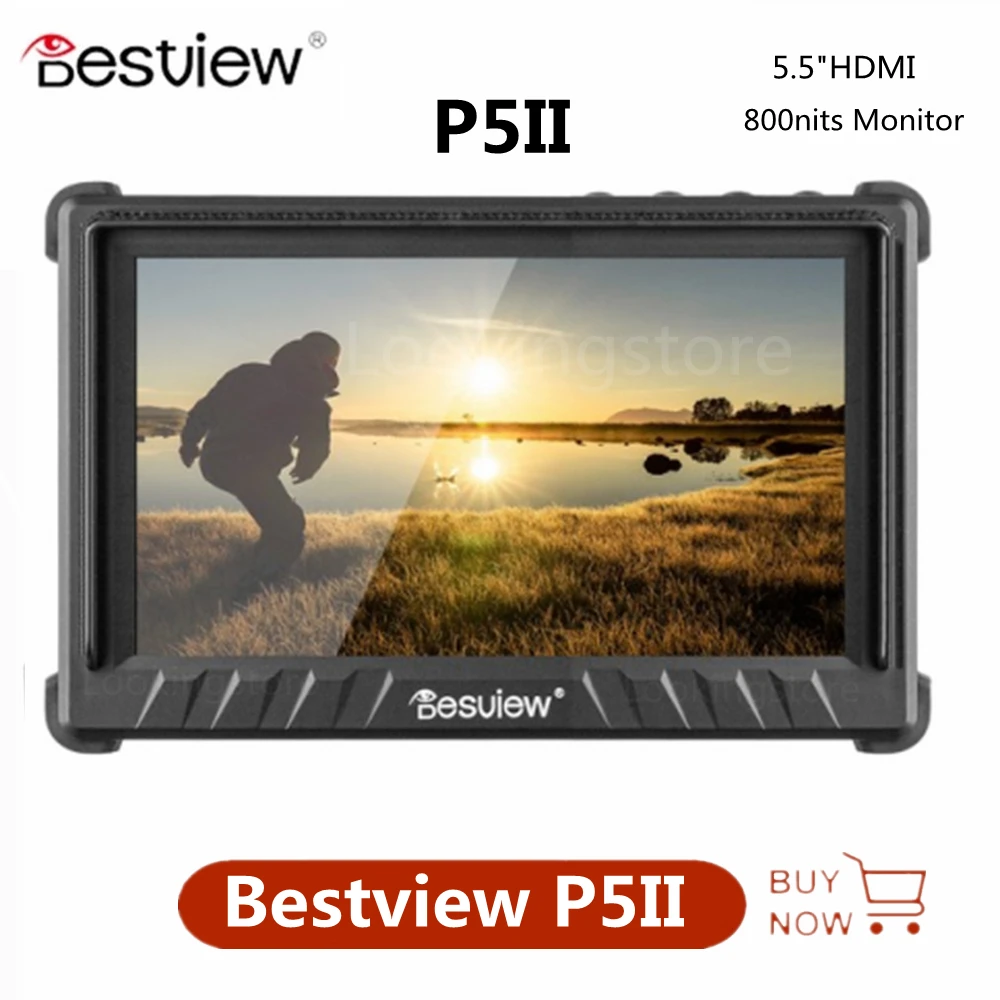 

Desview Bestview P5II P5 II Monitor 4K 5.5 Inch Full HD 1920*1080 Display Field Monitor for DSLR Camera Desview