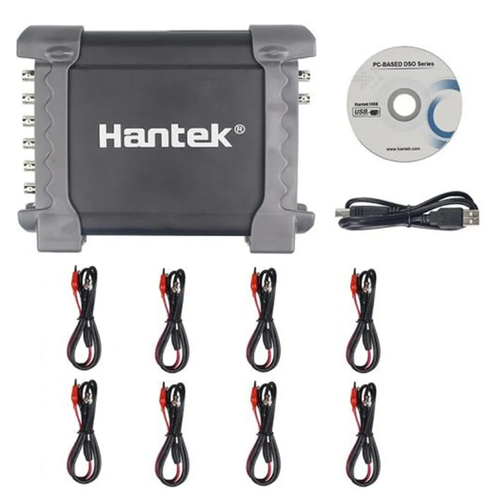 Осциллограф Hantek 1008C/1008A 8 каналов программируемый USB | Инструменты