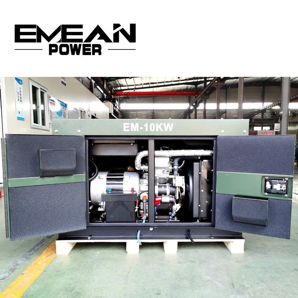 Маломощный трехфазный дизельный генератор 12 кВА 15 ква