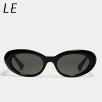 original factory gentle monster gm le series classic fashion men women sunglasses black acetate frame couple eyewear
