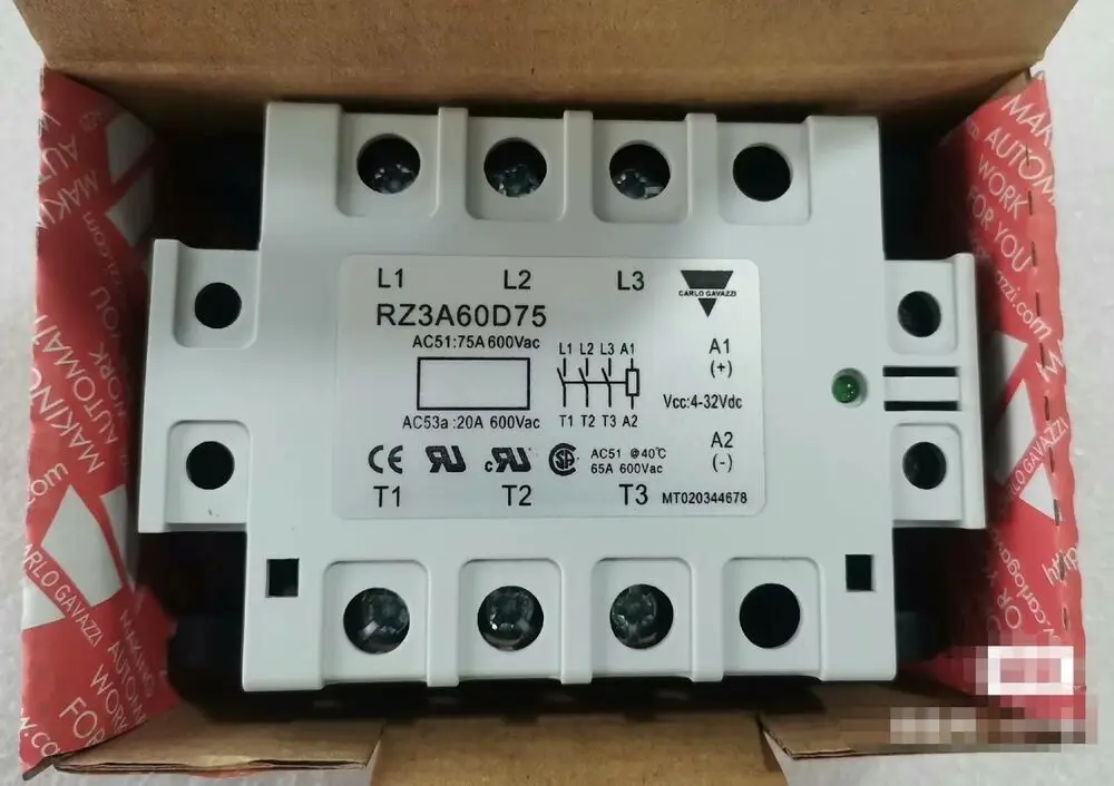 

1 шт. Новинка Карло гавацзи RZ3A60D75 твердотельное реле # VDQ9 CH