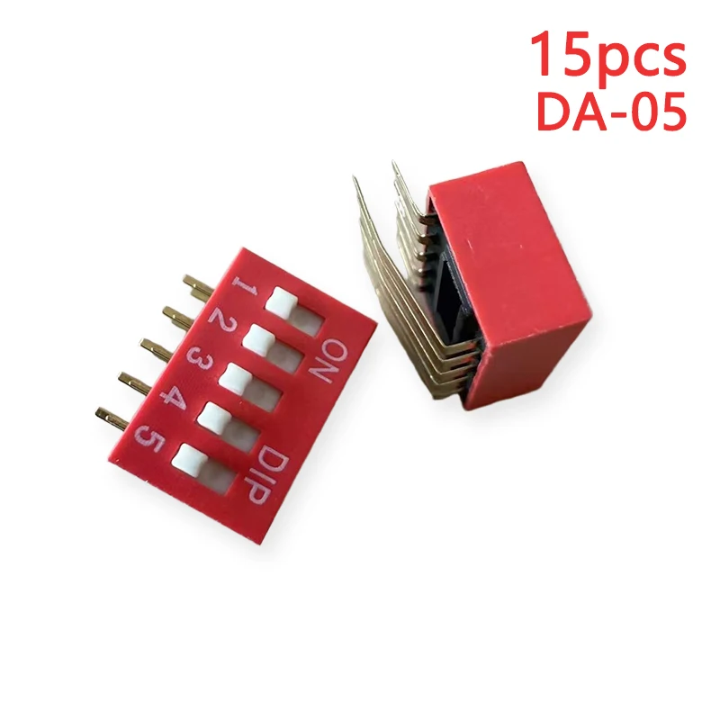 

Красный DIP-переключатель 15 шт.