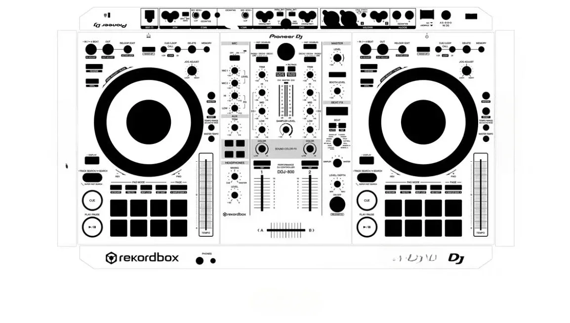Белый Чехол DDJ 800 подходит для пионерских контроллеров (art.: 3920c67dabc85) - 3920c67dabc85
