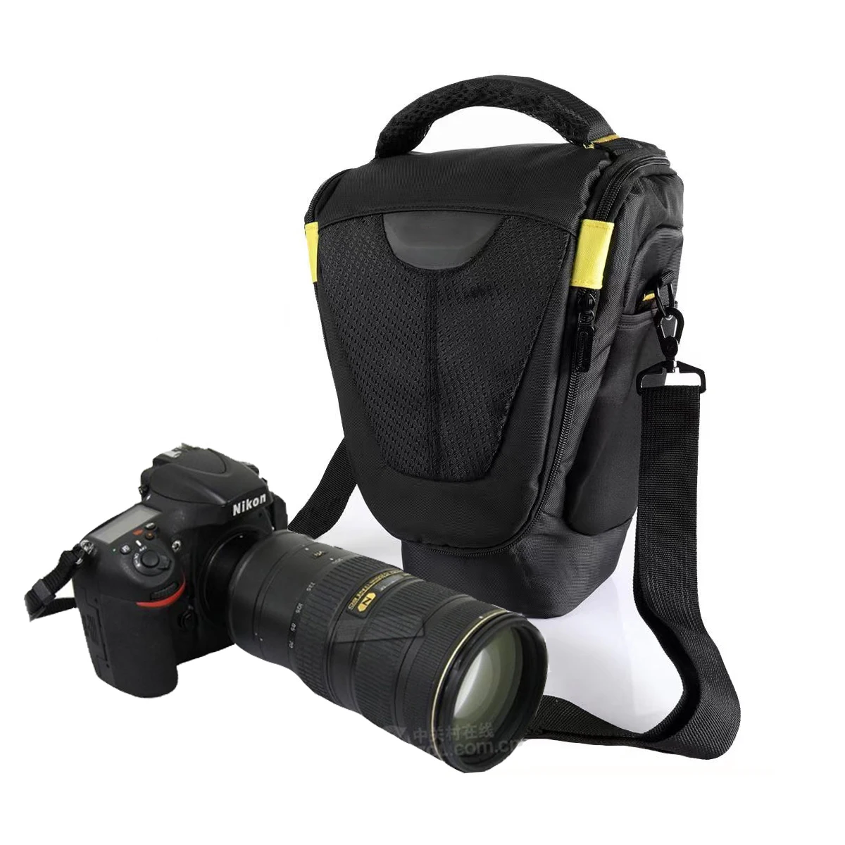 Фото Чехол-сумка для DSLR-камеры Nikon D810 D850 D610 D750 D3X D90 D300 с защитой от ударов, с отделением для объектива 70-200 мм, XXL размер №2