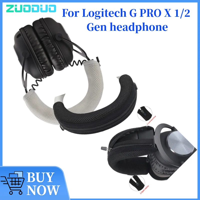 Фото Сменный чехол на голову ZUODUO для наушников Logitech G PRO X 1/2 Gen, защитный чехол на голову №1