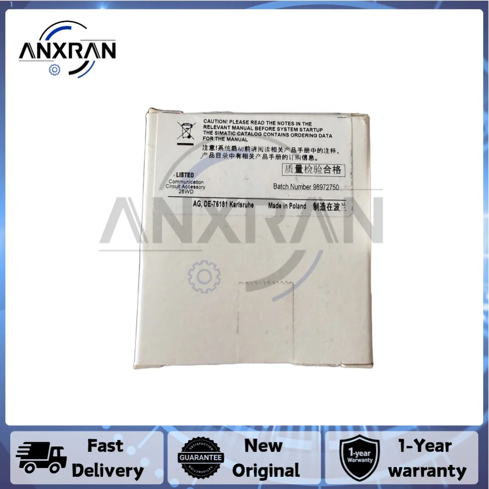 Фото Новый оригинальный разъем Siemens 6GK1901-1BB10-2AB0 6GK19011BB102AB0 IE FC RJ45 180 2x2 (10 штук) для модуля ПЛК №1