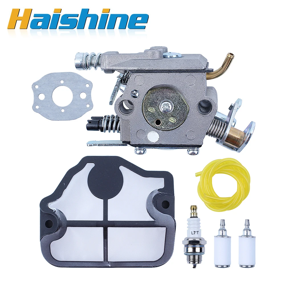 

Carburetor Kit For Husqvarna 36 41 136 137 141 142 Chainsaw Parts with Spark Plug Air Filter Motosierra