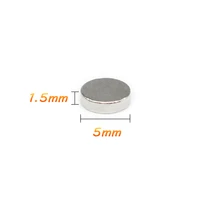 5010020050010002000pcs 5x1 5 thin small round strong powerful magnets 51 5mm neodymium powerful strong magnets disc 51 5