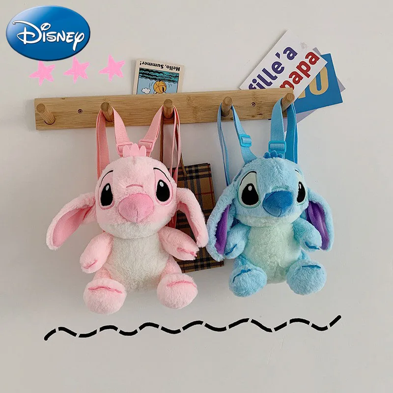 Disney 2023 New Cartoon Stitch Children's Backpack Kindergar
