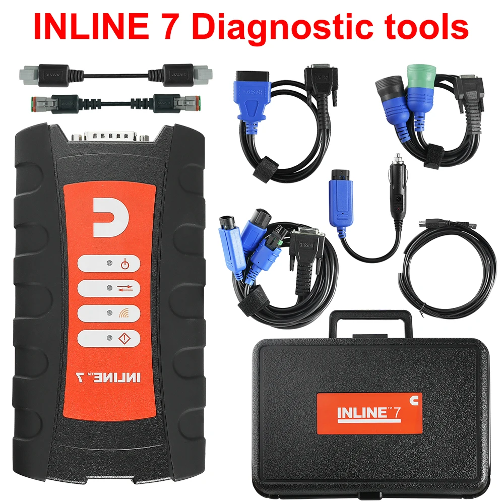 

For Truck Cummins INLINE 7 Data Link Adapter Cummins Diagnostic Tool With Cummins Insite 8.7 Software
