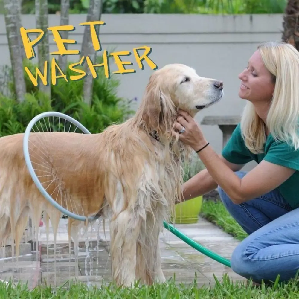 

Cleaning Washing Pet Washer Durable Quick Bath 360 Degree Dog Shower Tool Flexible Pet Supplies Bath Sprayer Dog Cat