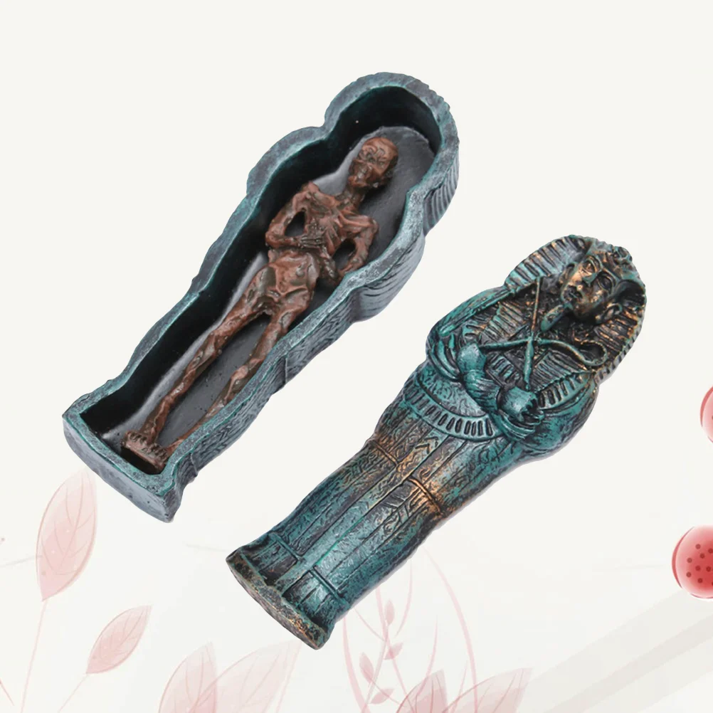 

1PCS Mummy Dccor Egyptian Statue Resin Figurine Egyptian Mummy Statue Egyptian Mummy Figurines