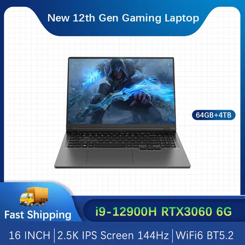Игровой ноутбук GPD, 16", 16/512ГБ, 16ГБ/1ТБ, 16ГБ/2ТБ, 32/512ГБ, 32ГБ/1ТБ, 32ГБ/2ТБ, 64ГБ/1ТБ, 64ГБ/2ТБ, i9-12900H, RTX 3060, Windows