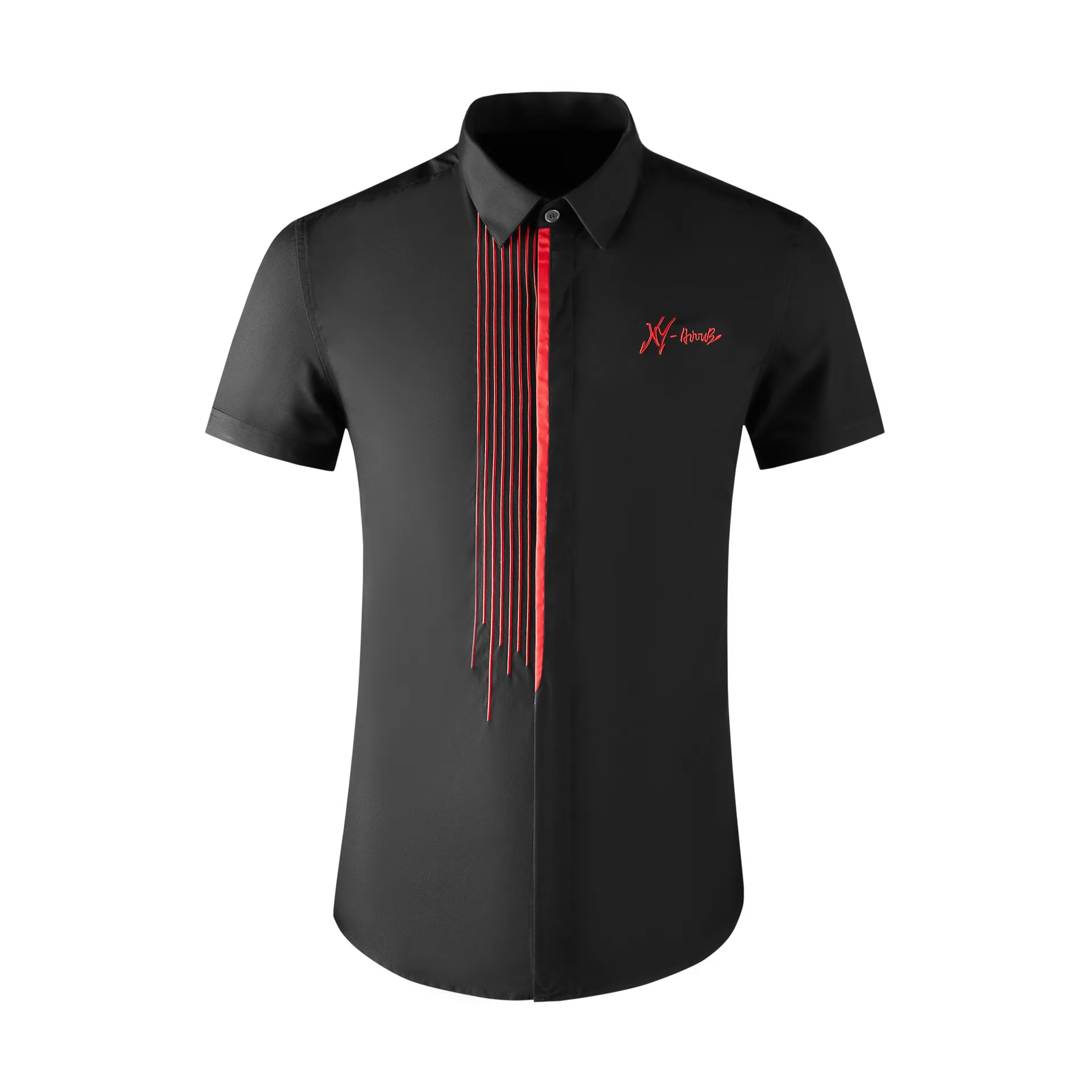 

Высококачественные роскошные ювелирные изделия, новые стильные мужские рубашки-поло, футболки с коротким рукавом, летняя блузка, Топ