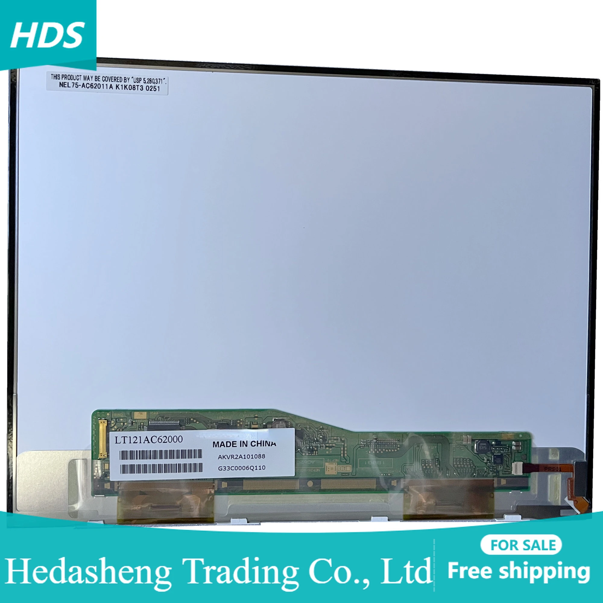 

LT121AC62000 12.1 inch EDP Laptop LCD screen Panel Matrix 1024×768 30 pins