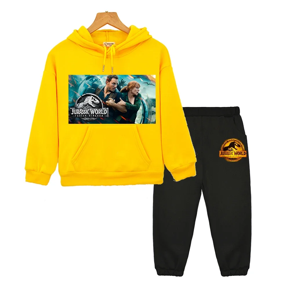 Детская одежда с капюшоном в стиле Мир Юрского периода y2k пуловер осенняя куртка