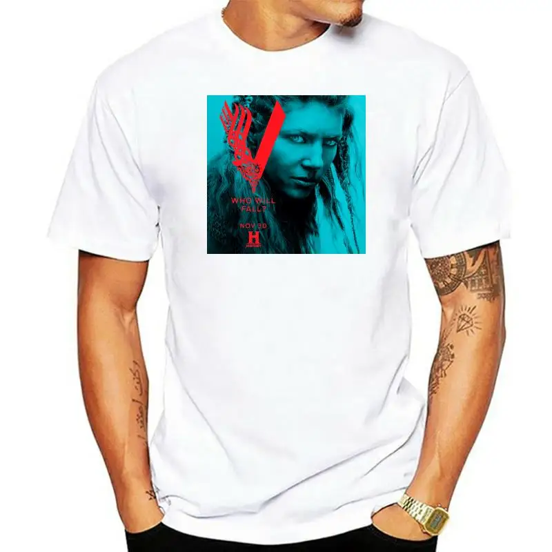 

Футболка мужская с рисунком викингов, 100% хлопок, Размеры Sm 4xl