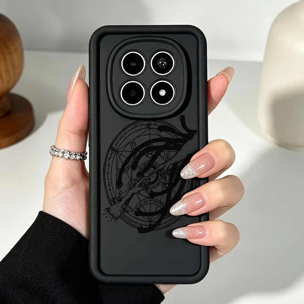 Фото Модный чехол для телефона Fullmetal Alchemist для Xiaomi Redmi Note 15 14 13 12 11 10 14S 11S Pro Plus 5G, силиконовый чехол Eye Ladder №3
