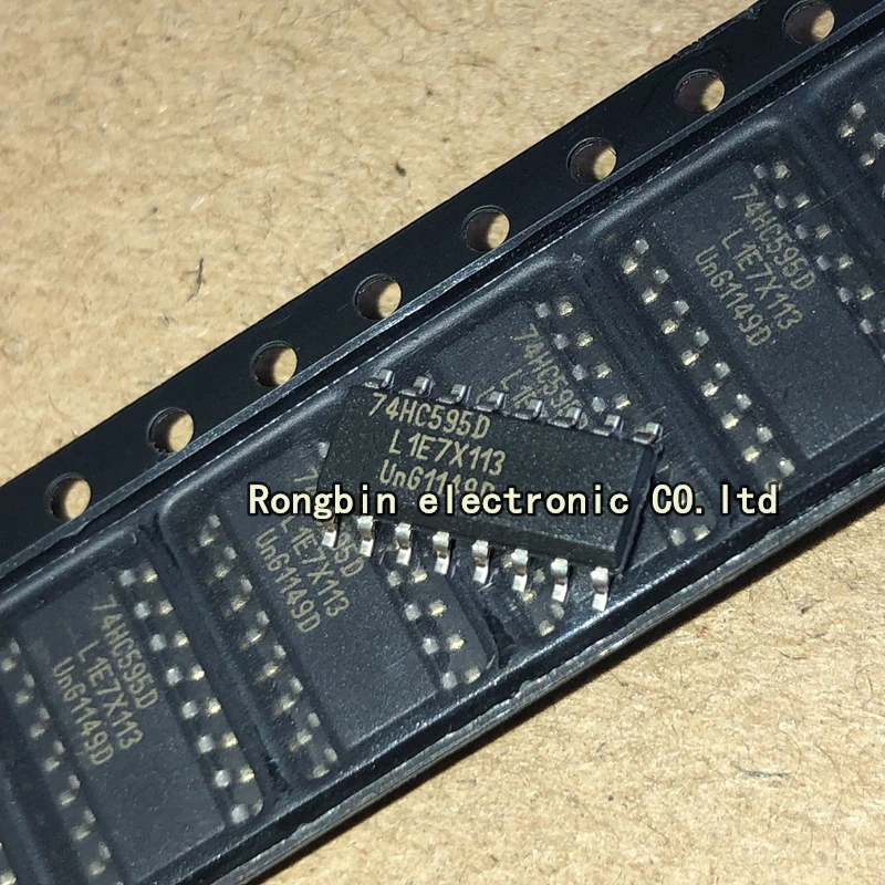 20 шт. новый 74HC595 SMD 74HC595D 8-битный серийный вход/выход/регистратор Sop -16