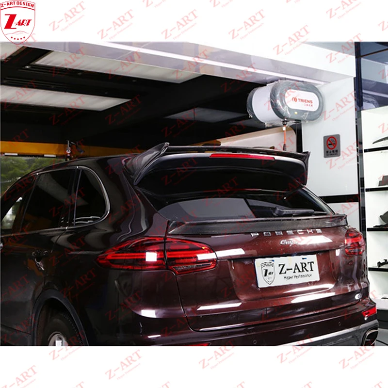 Z-ART 958 комплект спойлера на крышу + заднего ДЛЯ Porsche Cayenne задний спойлер для из