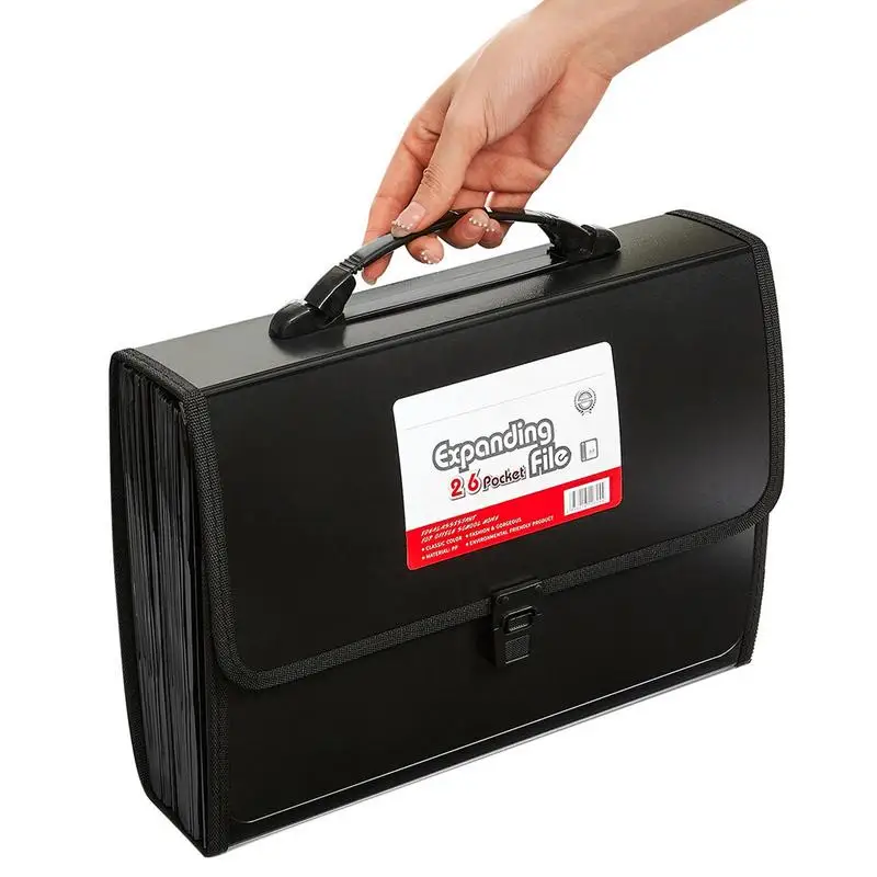 

Filing Folder Organizer Paper Document Accordion 26-Layer Organizer Large Capacity Storage Tool For Coupons Bills Files Papers