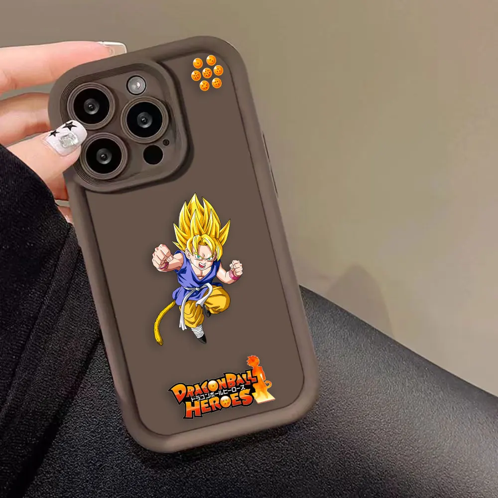 Чехол для телефона Dragon Ball Goku Super Saiyan Apple iPhone 11 8 7 6 5 X XS XR SE 2022 2020 MAX PLUS