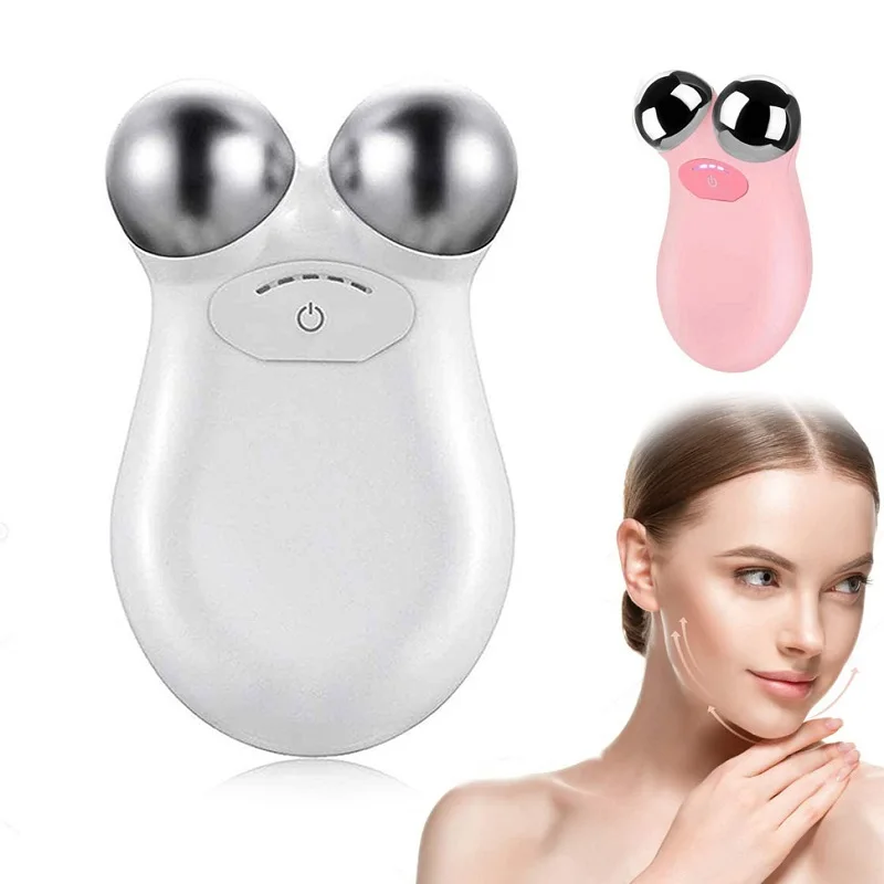 

Миниатюрный массажер для лица, аппарат для лифтинга лица с микротоком, перезаряжаемый, укрепляющий и омолаживающий