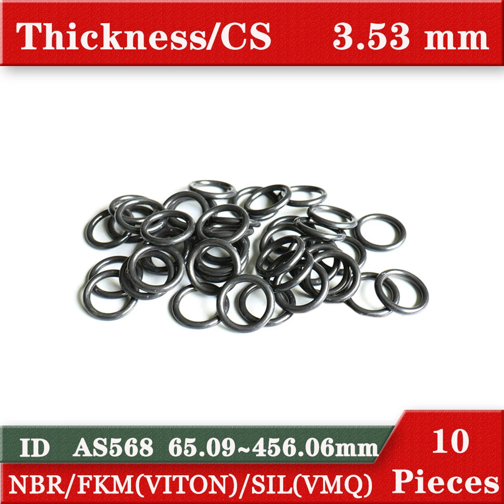 Внутренний диаметр 65.09-456.06 мм уплотнительные кольца Резиновое уплотнение CS 3 53