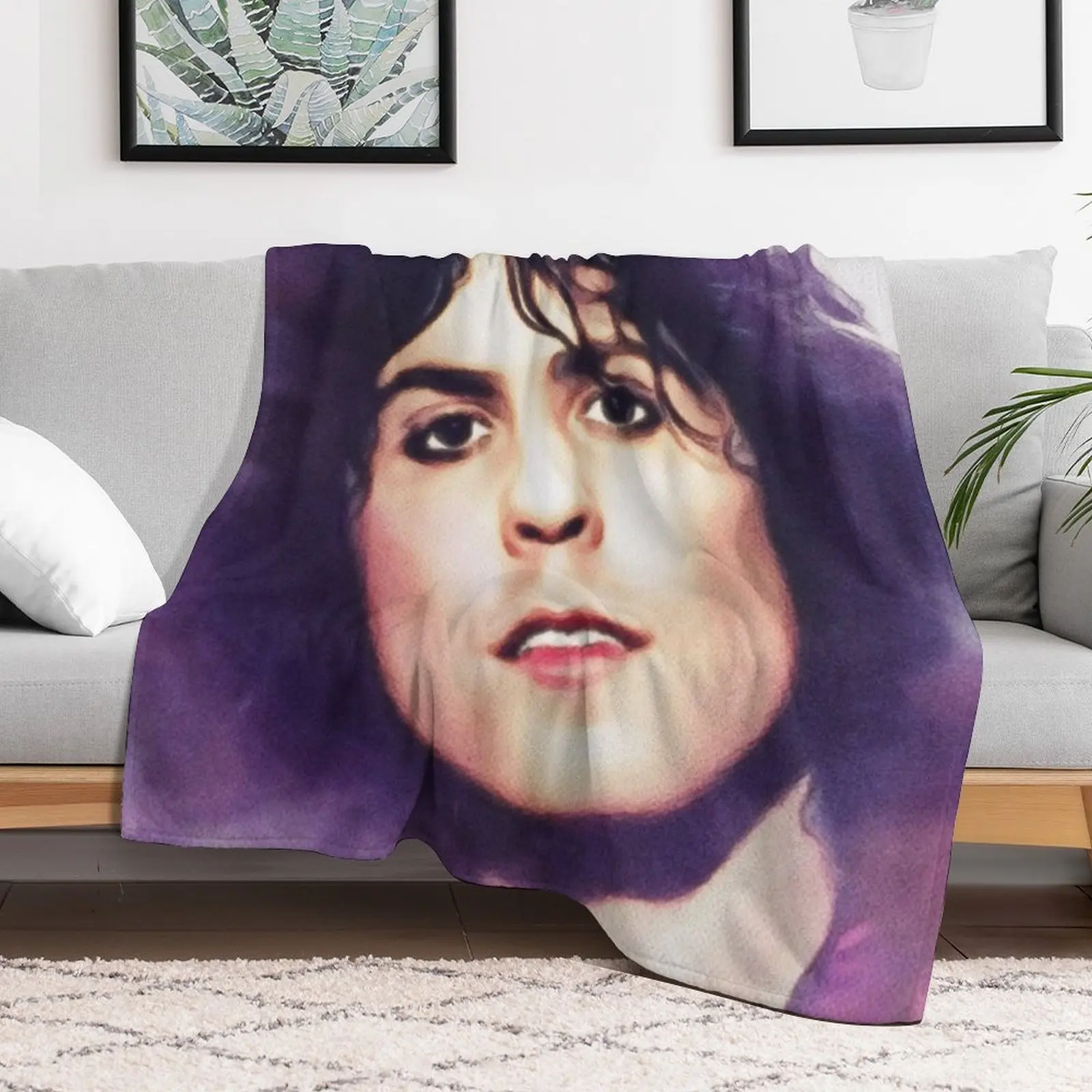 Марк Болан Music Legend одеяло движущееся для декоративных одеял диванов