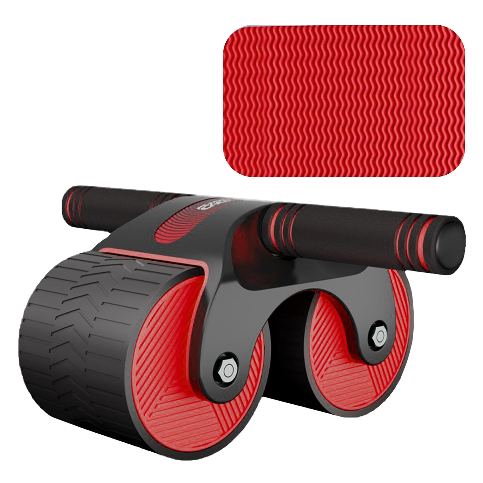 

Automatic Rebound Domestic Double Home Abdominal Exerciser Strength Training Ab Roller Wheel Fitness Core Workouts Gym Equipment