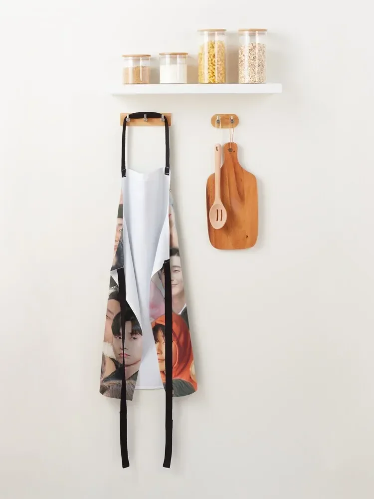 Фартук с коллажем Park Seo-joon рождественский новогодний подарок фартук