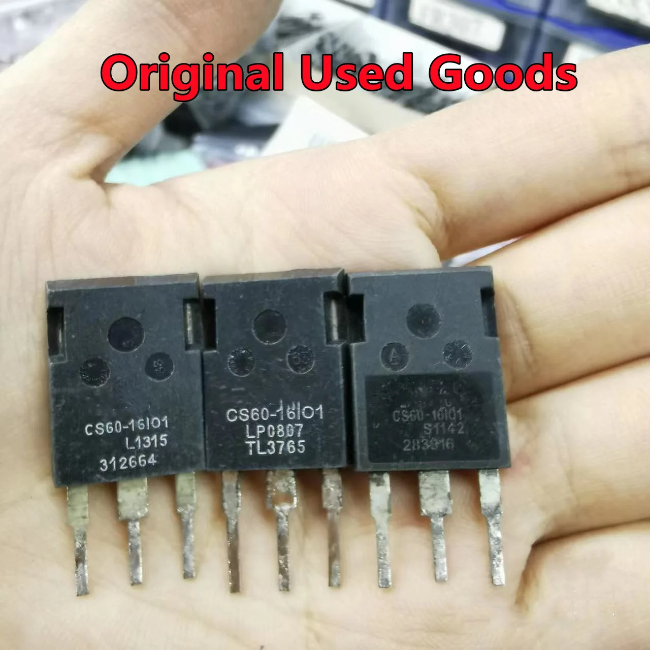 

5PCS CS60-16I01 CS60-16101 CS60-16IO1 60A 1600V TO-247 Uni-directional thyristor Original