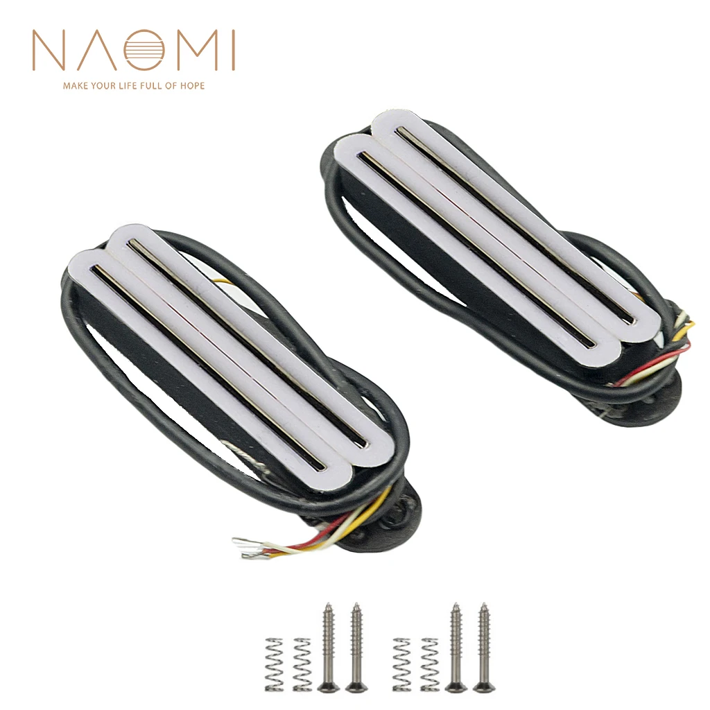 NAOMI Двойной Хамбакер Звукосниматель Керамический Белый | AliExpress