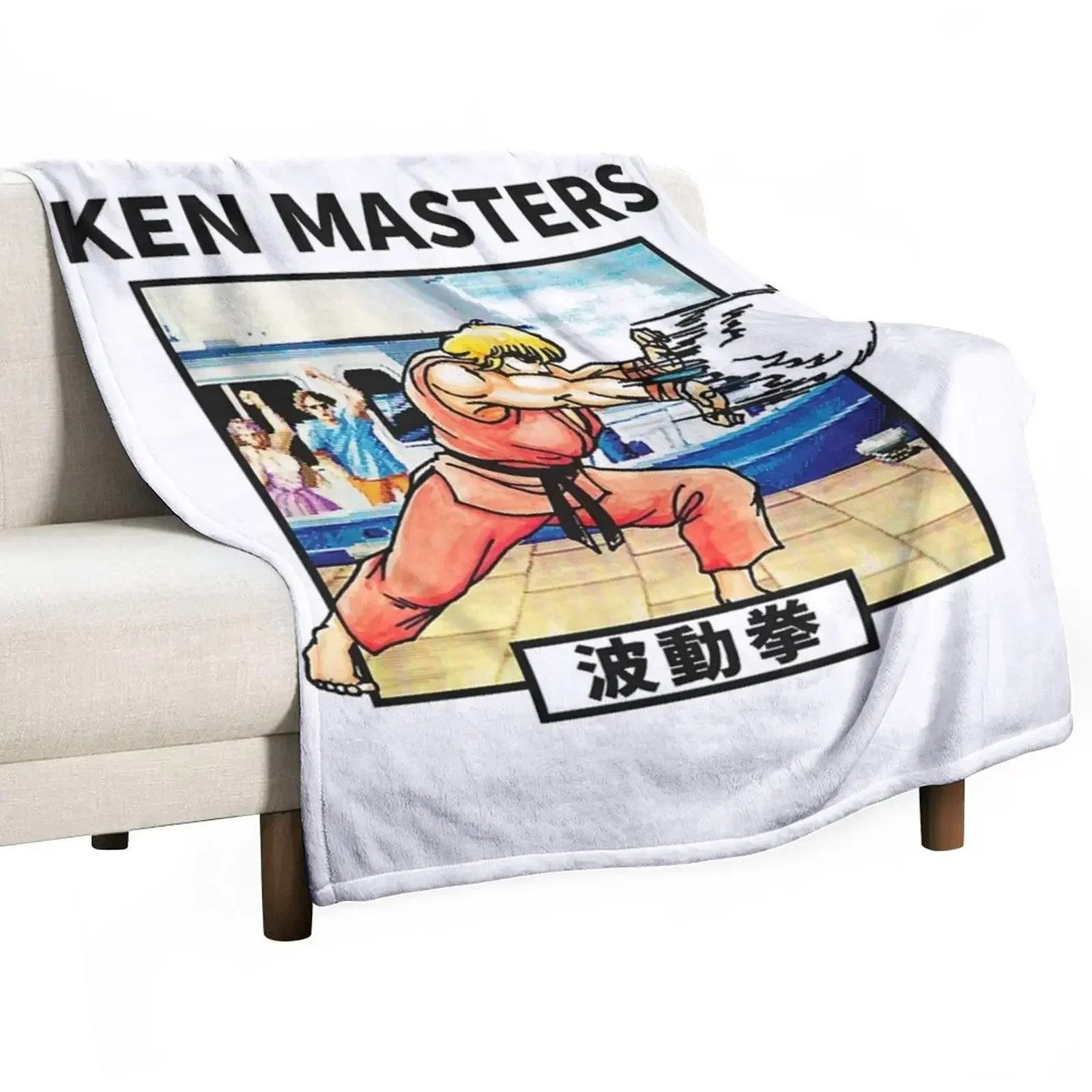 Кистевое одеяло Ken Masters Hadoken искусственное