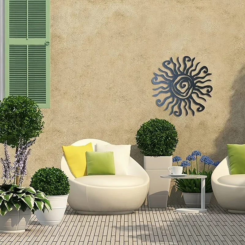 Металлическая настенная скульптура с защитой от ржавчины 18 дюймов идеально