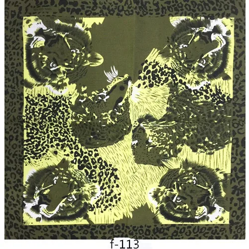 

Квадратный хлопчатобумажный платок-Бандана 55 см с принтом тигра, женский и мужской платок в стиле хип-хоп, велосипедный, мотоциклетный головной убор, шарфы, хиджаб