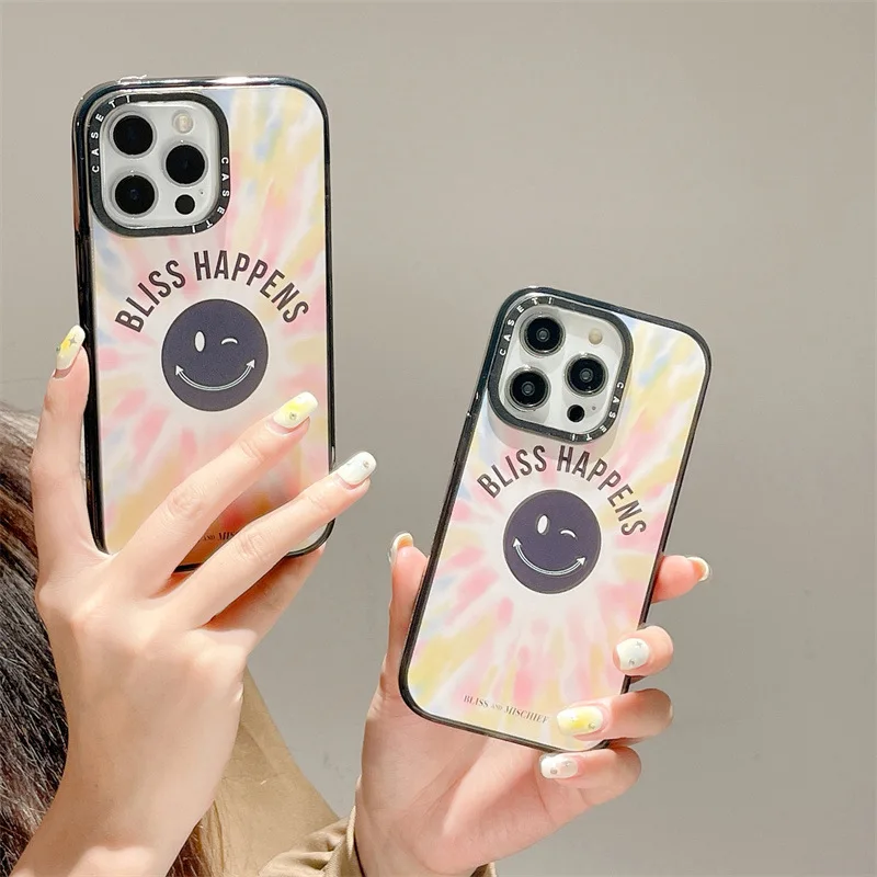 

Creative Graffiti Smiley Face Phone Case Cover for IPhone 11 12 13 14 Pro Max Case for IPhone 14 Pro Max