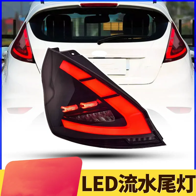 Светодиодный задний фонарь в сборе для Ford Fiesta 09-15 модифицированный потоковый