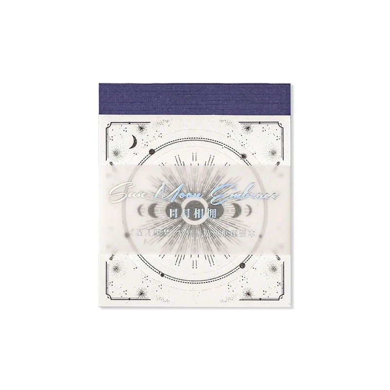 Dimi 30Sheets Die Cutted Border Memo Pad Tearable Butterfly Star Paper Notpad Deco Scrapbooking Collage Journal Diary Supplies |