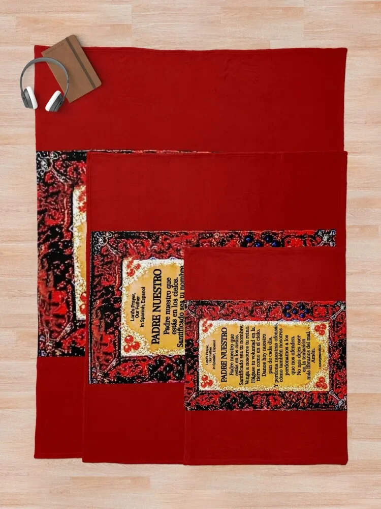 Испанский 3. Молитвенные одеяла отец наш мягкие пушистые детские