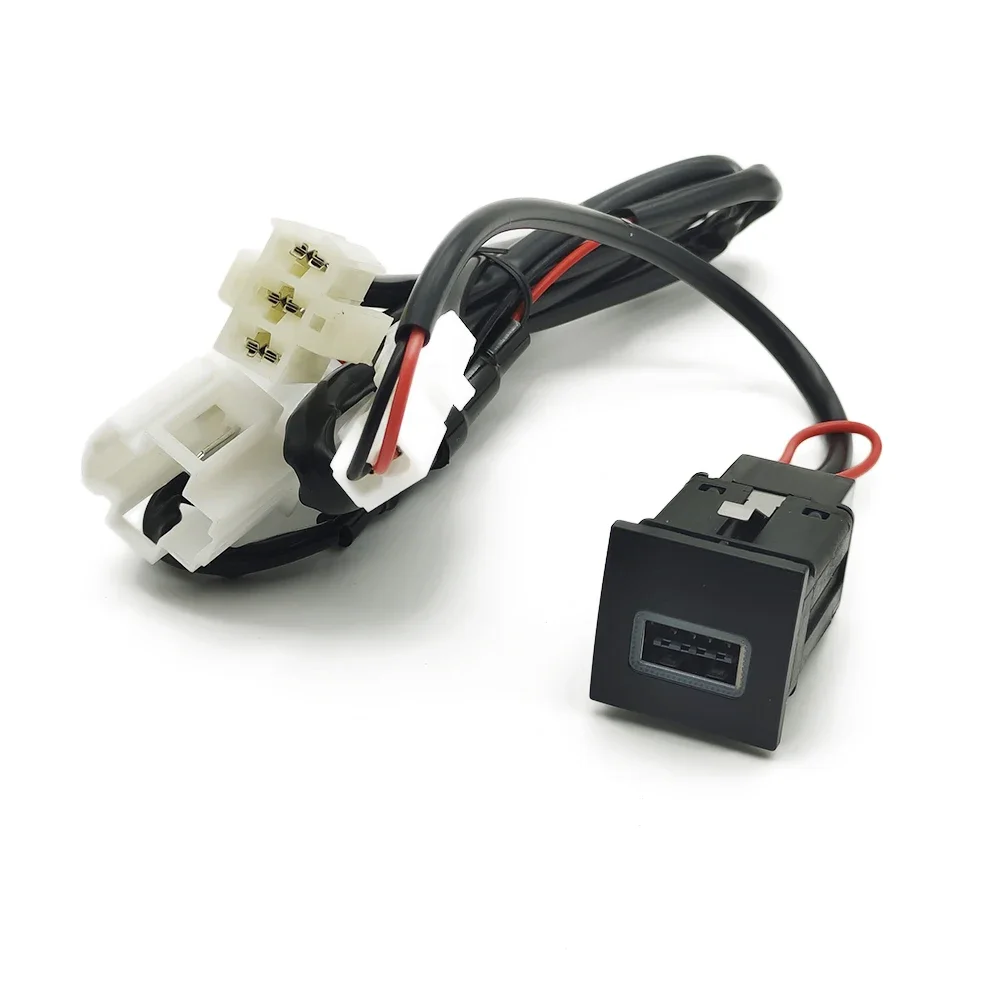 

Для VW Golf 6 Jetta 5 MK5 Scirocco 2010 2011 2012-2014, автомобильное USB-зарядное устройство, адаптер для быстрой зарядки QC3.0, кнопка автоматической зарядки телефона