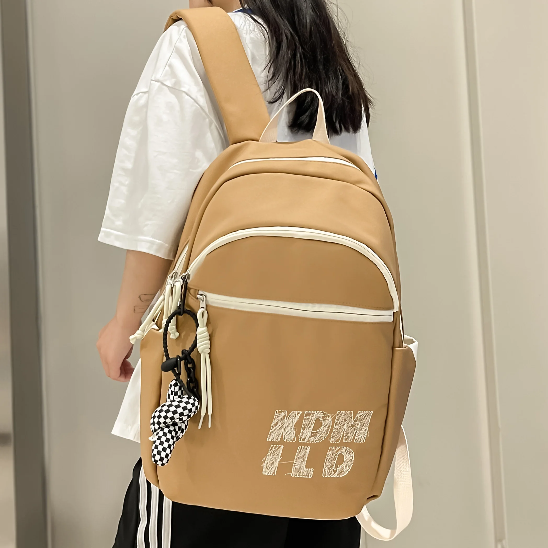 

Классный дорожный рюкзак для девушек, модная Женская Студенческая сумка для ноутбука, удобный рюкзак для колледжа, Новая модная женская ней...