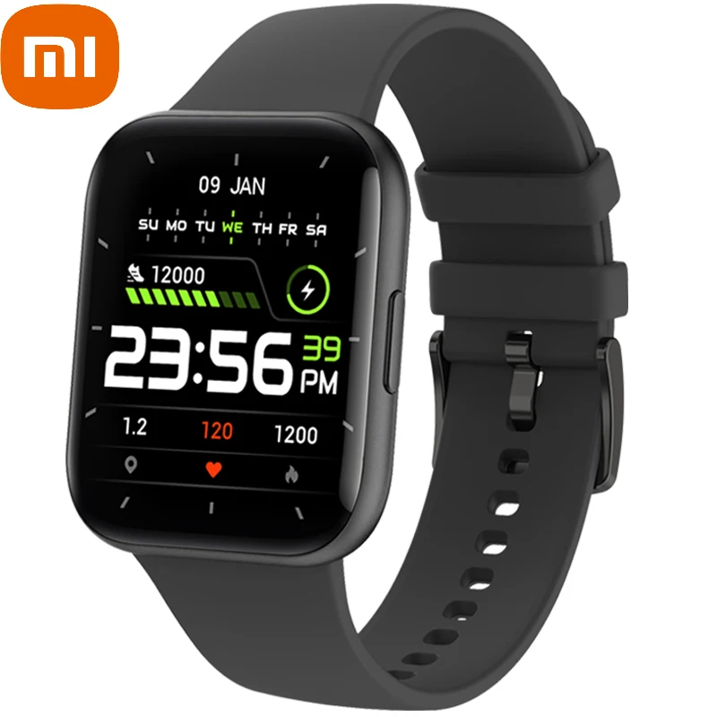 

Смарт-часы Xiaomi с большим экраном, IP68, водонепроницаемые