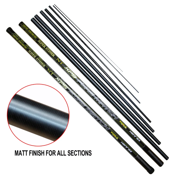 

11.00MT 12.50MT Super-Stiff match fishing Pole Put over pole rod