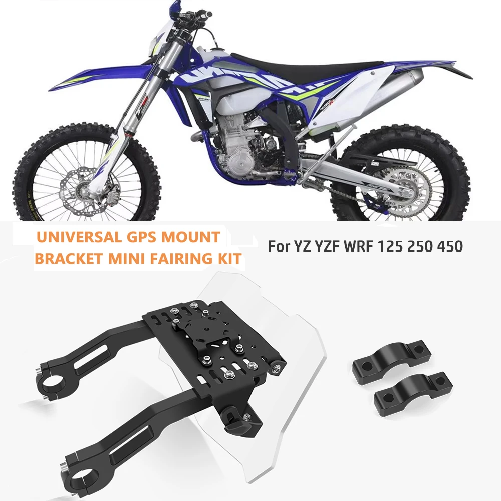 Фото Для YZ YZF WRF 125 250 450, многофункциональная база для монитора, GPS-стабилизатор, аксессуары для держателя навигации №1