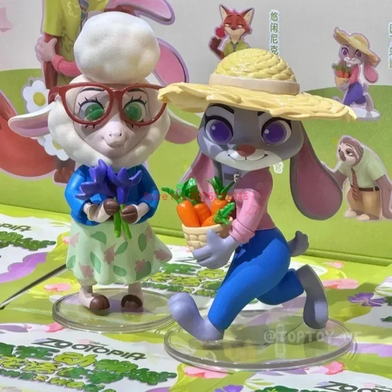Игрушки из мультфильма зверополис Disney коллекционные настольные украшения Джуди