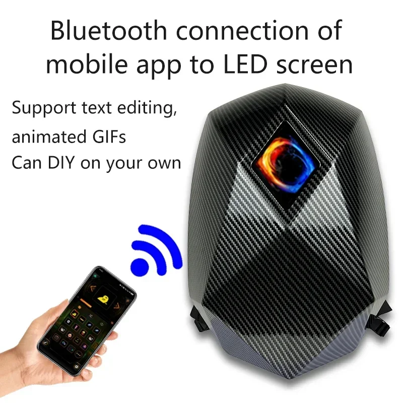 Светодиодный рыцарский велосипедный рюкзак с глазом мотоциклетный шлем Mochilas para