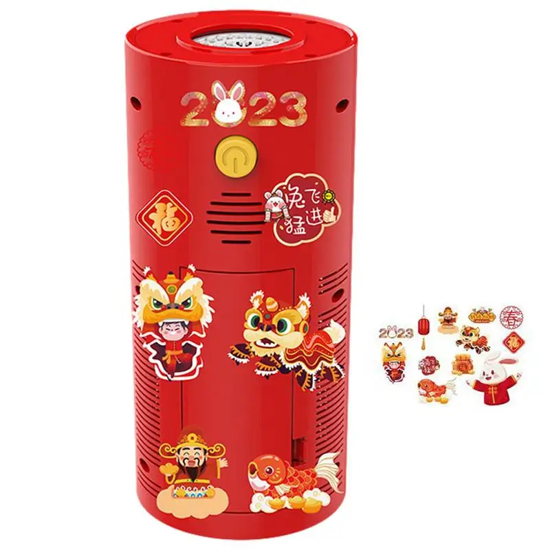 

Firework Bubble Maker 12 Hole Bubble Blower Automatic Bubble Blower Machine With Lights And Firework Sound Bubble Machine
