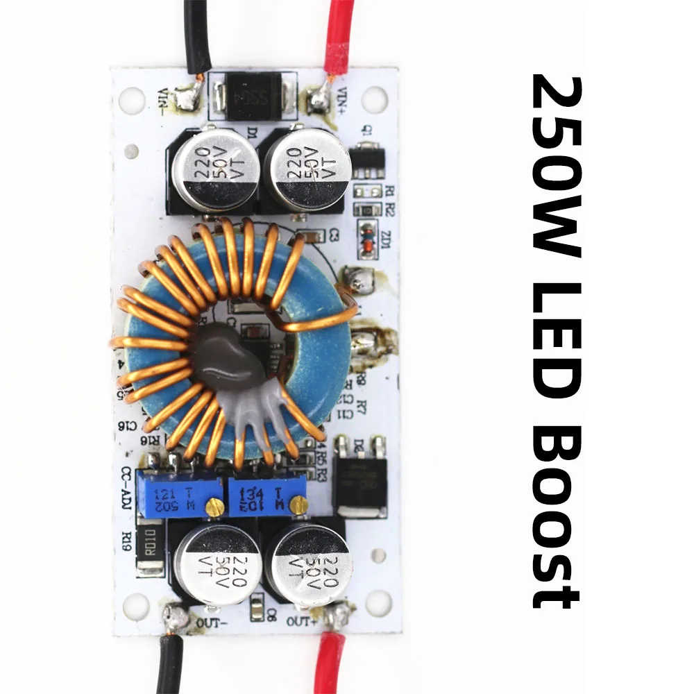 250W DC-DC Boost Converter Adjustable 10A Step Up Constant Current Power Supply Module Led Driver For Ard