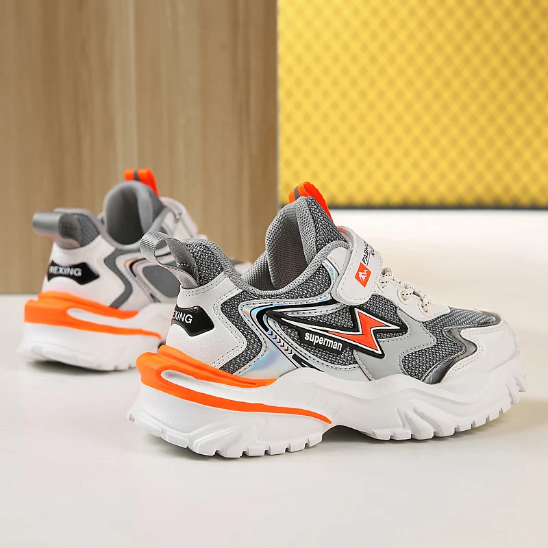 2023 Summer Children Shoes Running Sports Kids Sneakers Breathable Walking Flat Fashion Girls Casual Shoes Tenis Infantil Menino